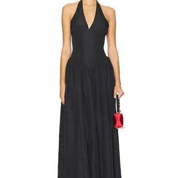 Bexley Maxi Dress in Black - Picture 1 of 7